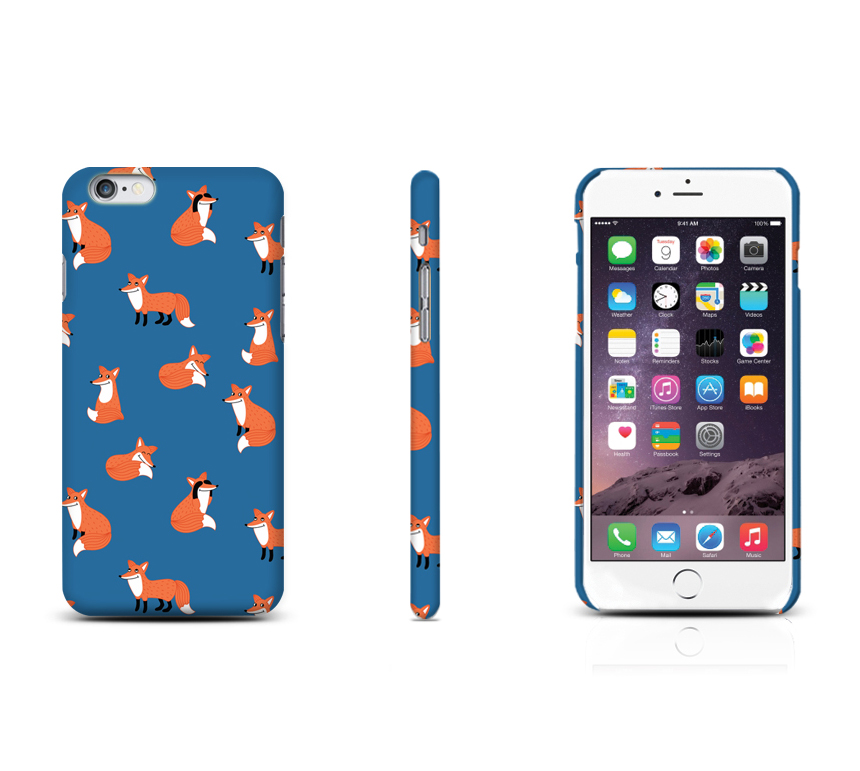 New Galaxy S8 Plus Jute Fox Pattern Case Girlfrien