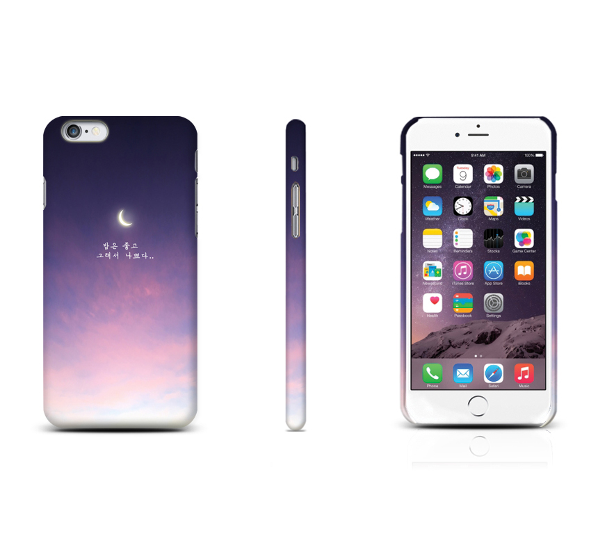 New Galaxy S8 Plus Moon Heart Letter Case Girlfrie