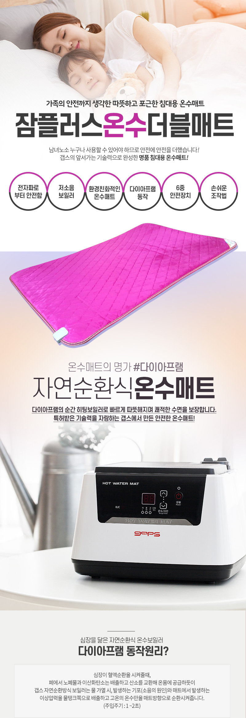 온수매트,더블온수매트