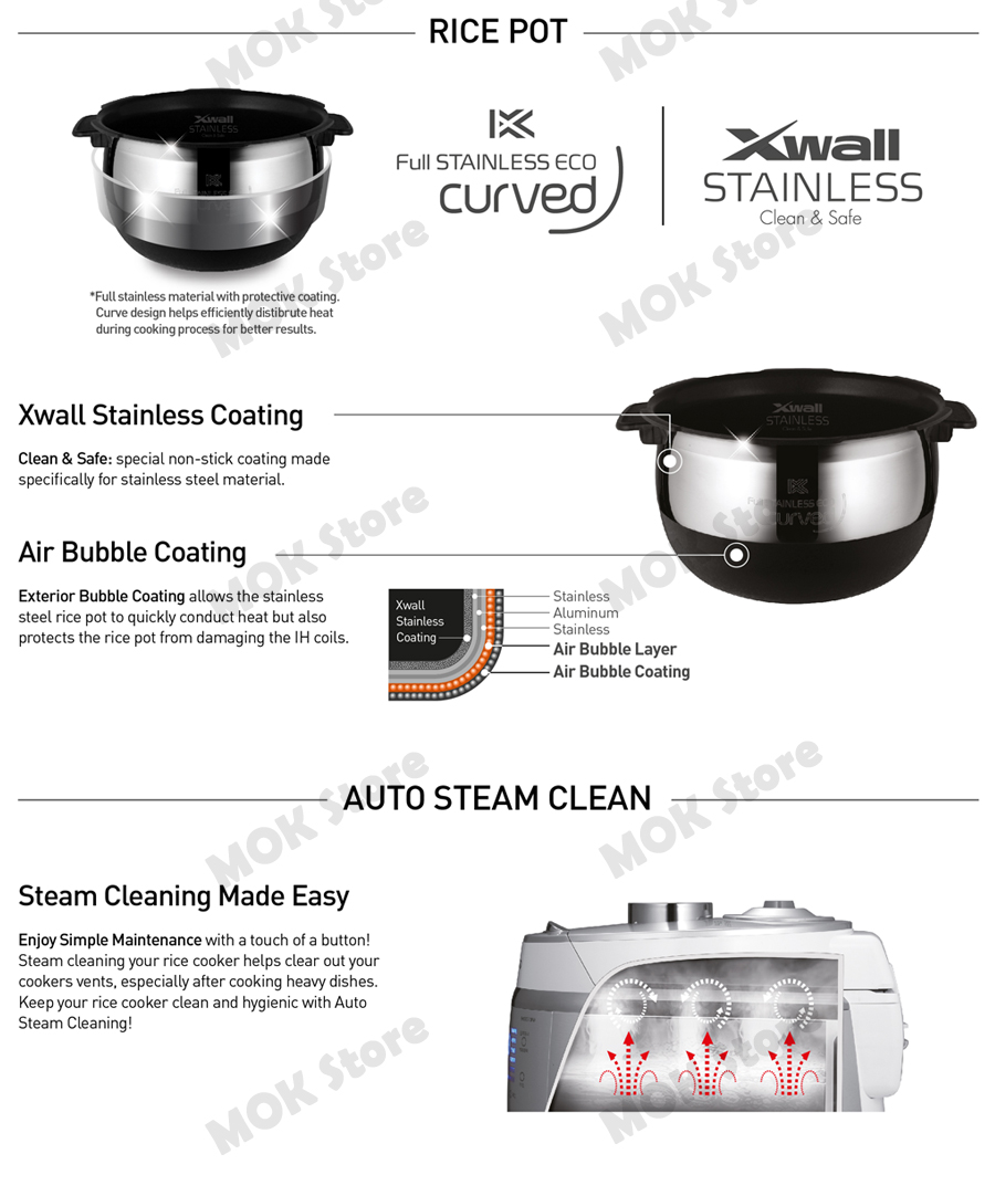 CUCKOO CRPDHR0610FS Rice Cooker IH Pressure Premium Full Stainless / 220240V eBay