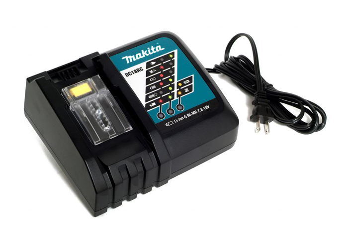 Makita DC18RC 7.2-18V (220V) Lithium-Ion Rapid Optimum Battery Charger ...