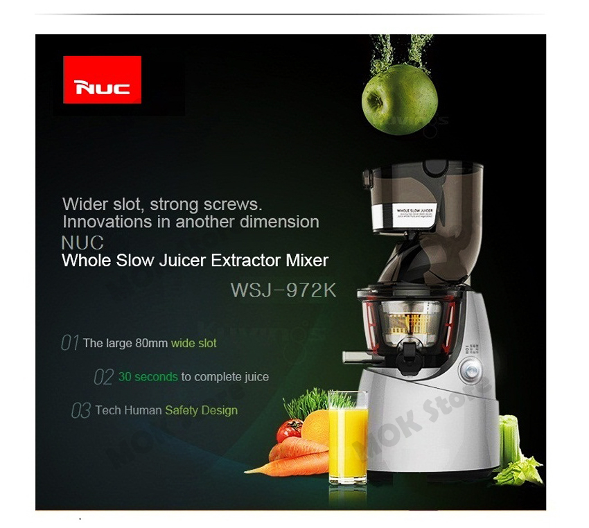 NUC Kuvings KJ623S Whole Mouth Slow Fruit Juicer Juice Extractor