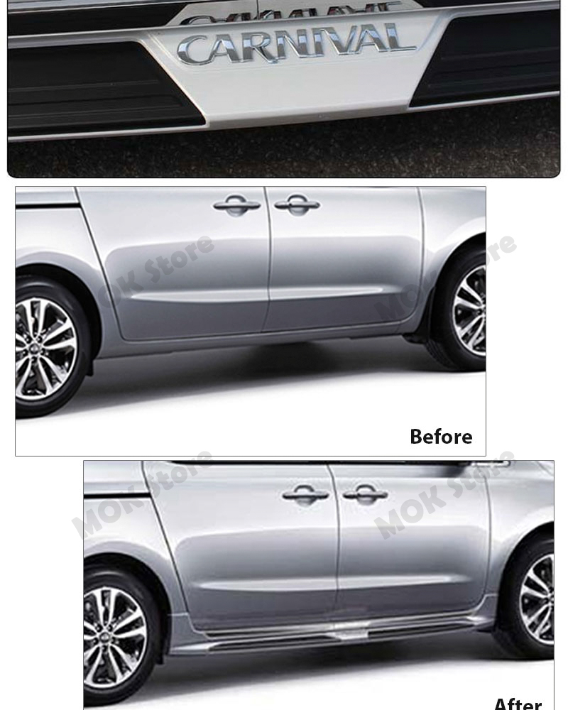 OEM Side Step Nerf Cab Running Boards For KIA Sedona, All New Carnival