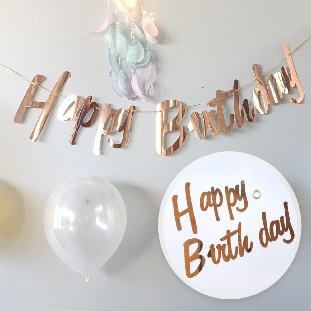 알파벳필기체홈파티 생일파티가랜드 생일축하홈파티장식 로즈골드홈파티장식 파티장식 홈파티 로즈골드 가랜드 필기체 알파벳 생일축하 홈파티데코레이션