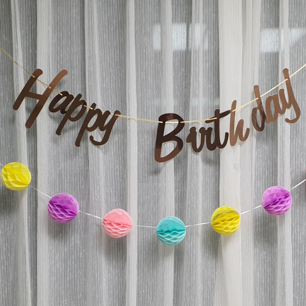 알파벳필기체홈파티 생일파티가랜드 생일축하홈파티장식 로즈골드홈파티장식 파티장식 홈파티 로즈골드 가랜드 필기체 알파벳 생일축하 홈파티데코레이션