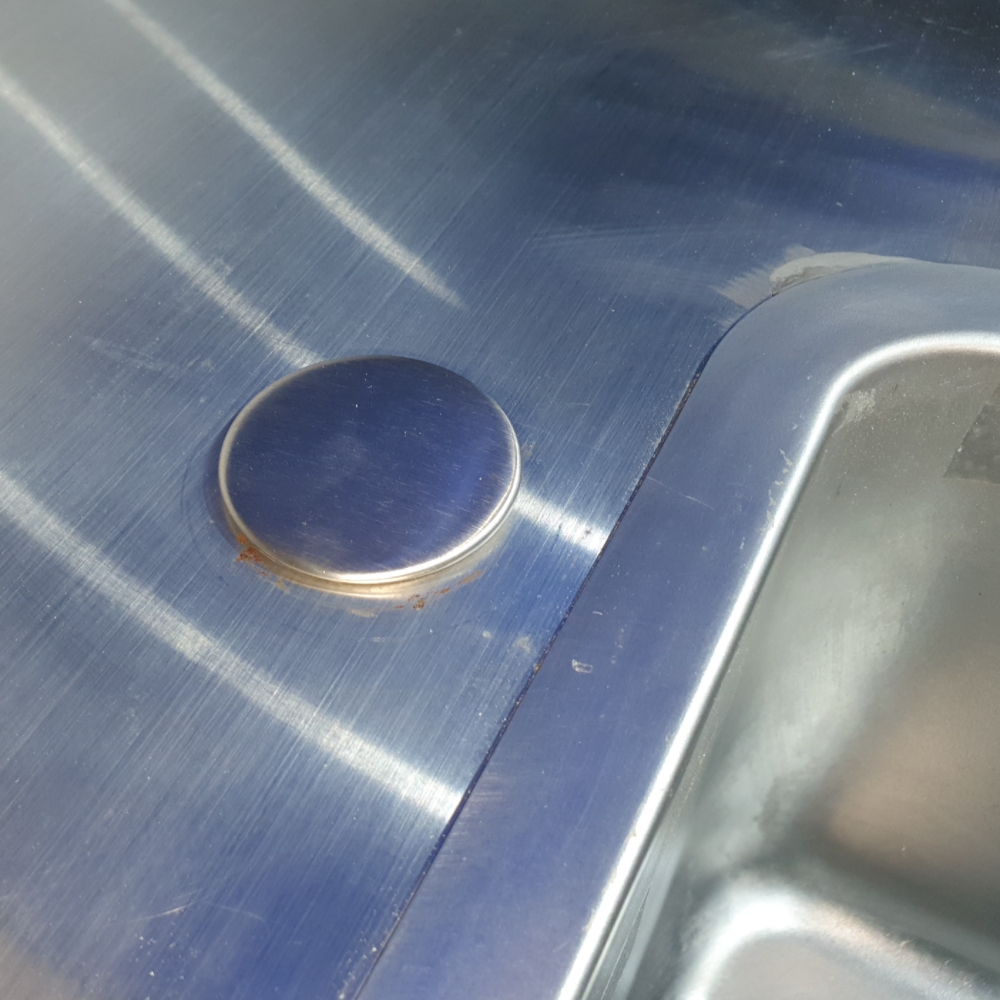 싱크대 정수기 세제통 타공 구멍마개 대형