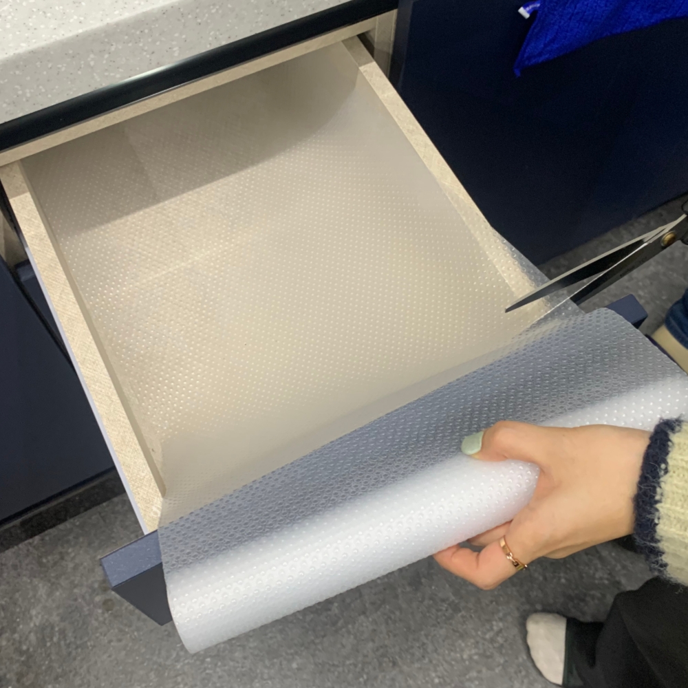 서랍커버매트 선반관리매트 오염방지매트 서랍선반 테이블보호시트 서랍보호판 투명서랍매트 서랍소형매트 매트커트 서랍격자 오염방지대형매트 제선자모래지 잘라쓰는 오염방지 중형 서랍매트