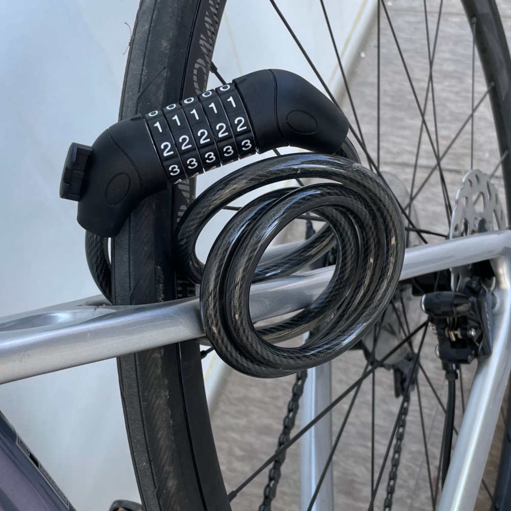 자전거 킥보드 거치형 비밀번호 자물쇠