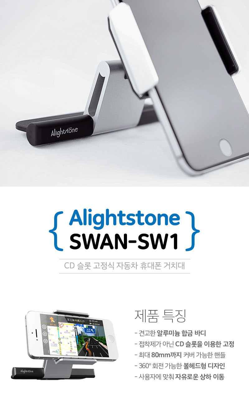 NEW MOBILE PHONE HOLDER Alliestone Car CD slot-typ