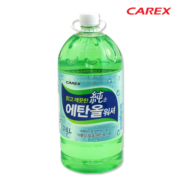 Kkf [CAREX] 카렉스 순에탄올 워셔액 3.6L*6