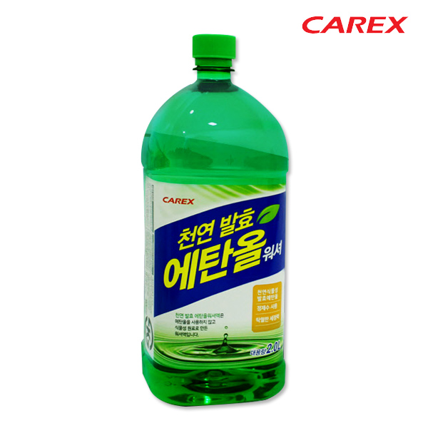 Kkf [CAREX] 카렉스 천연발효 에탄올 워셔 2L*6