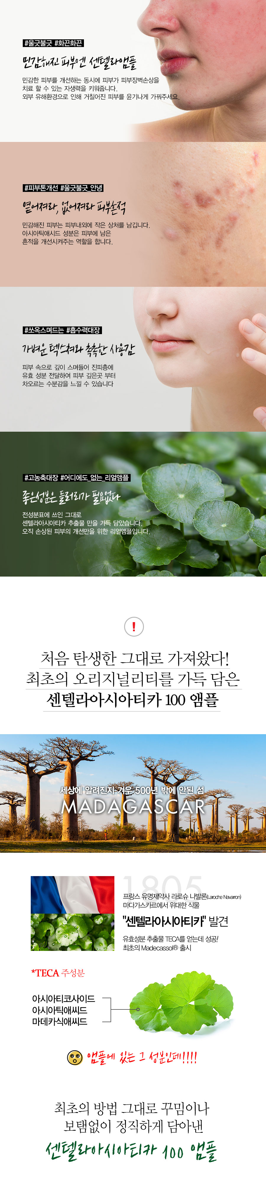 Skin 1004 Centella Asiatica 100% Ampoules 100ml