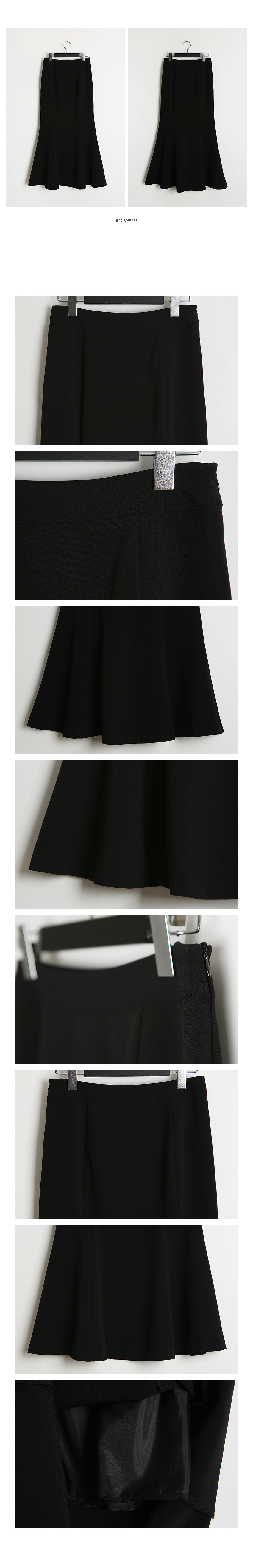 Black Mermaid Long Skirt Lovely Look Romantic Eleg