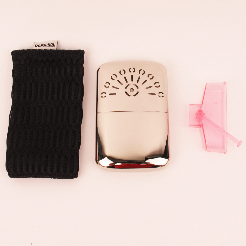 Ronson Pocket Hand Warmer 36 Hours Heat rechargeable warmers use Zippo fluid eBay