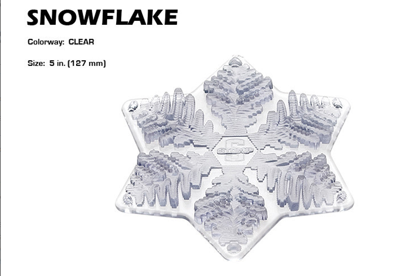 Stomp design Snowflake Snowboard Stomp Pad /Mat 3D Series board pad