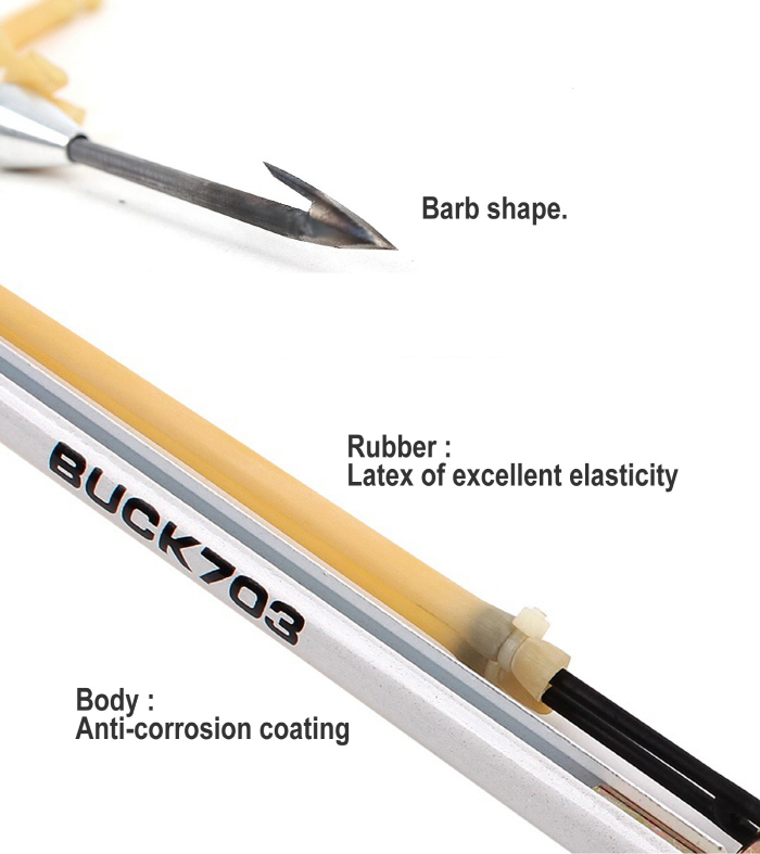 Safty SPEARGUN Spearfishing Scuba Fishing Gun Spear Diving Harpoon