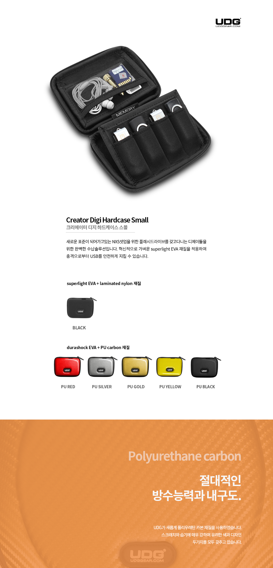 USB 케이스 UDG Creator DIGI Hardcase Small Black - 인터파크