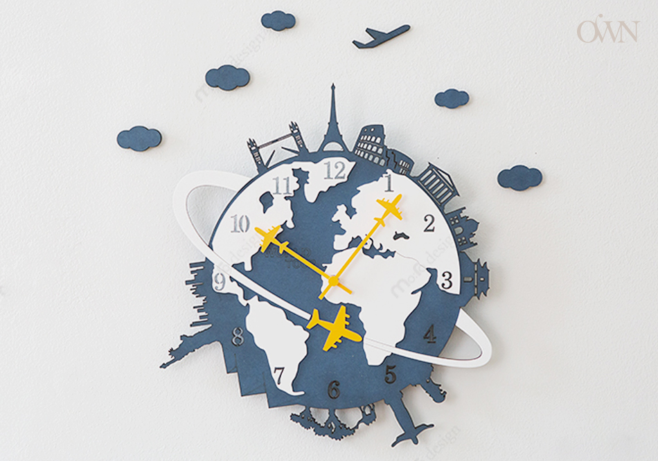 Landmark ECO silent interior wall clock 3color pre