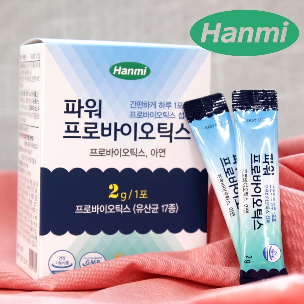[한미약품]파워프로바이오틱스 영양제 장건강 2g 30포