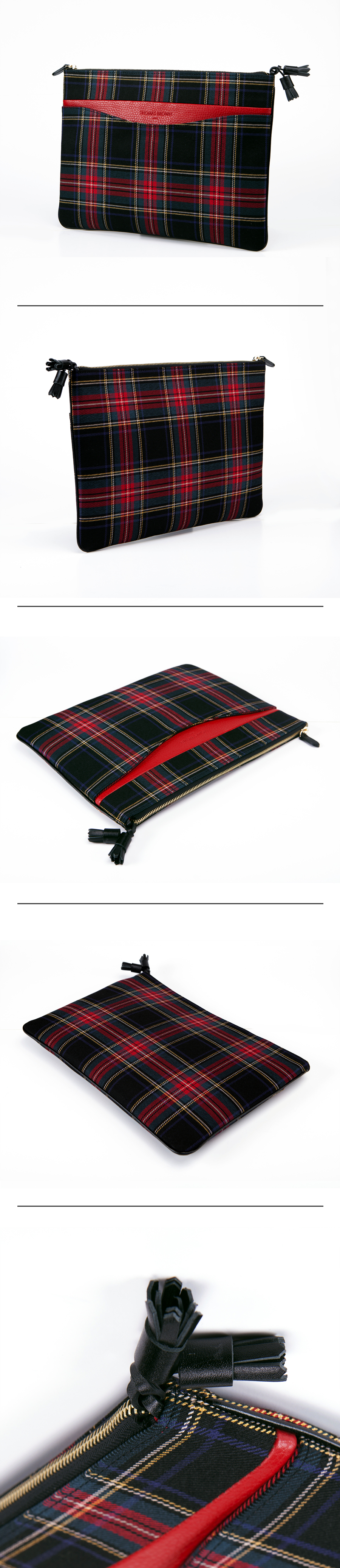 토마스브라운(THOMAS BROWN) Tassel 033 타탄체크