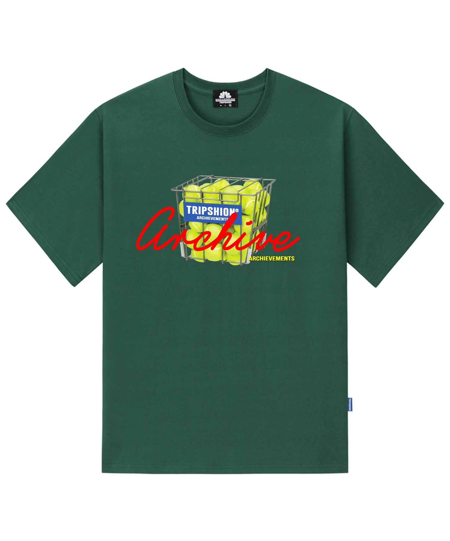 TENNIS ARCHIVE T-SHIRTS - GREEN
