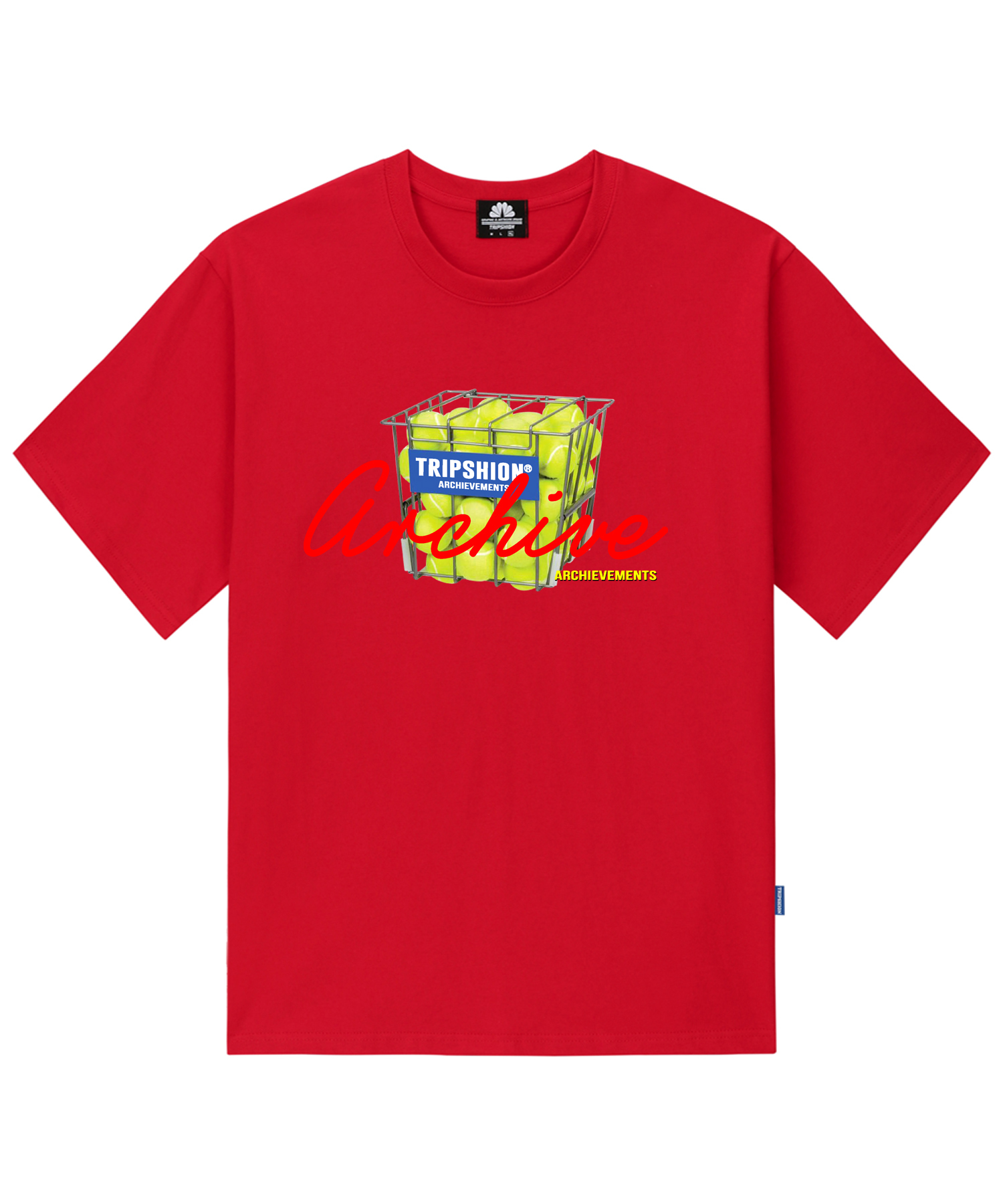 TENNIS ARCHIVE T-SHIRTS - RED