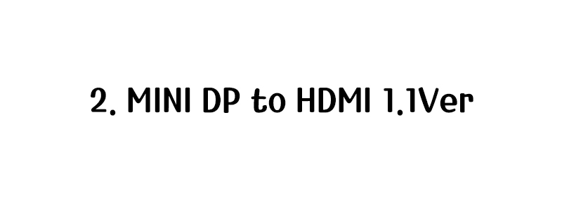 to HDMI DVI RGB VGA Conversion Mini DisplayPort DP