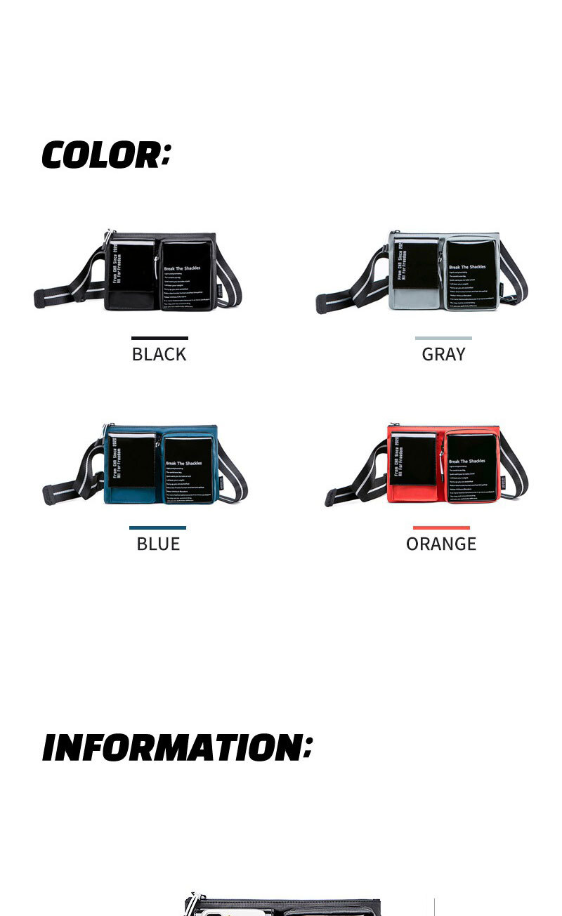 20대,30대,스트릿패션,캐주얼힙색,캐주얼크로스백,슬링백,트렌디룩,남성힙색,여성힙색,에나멜포인트