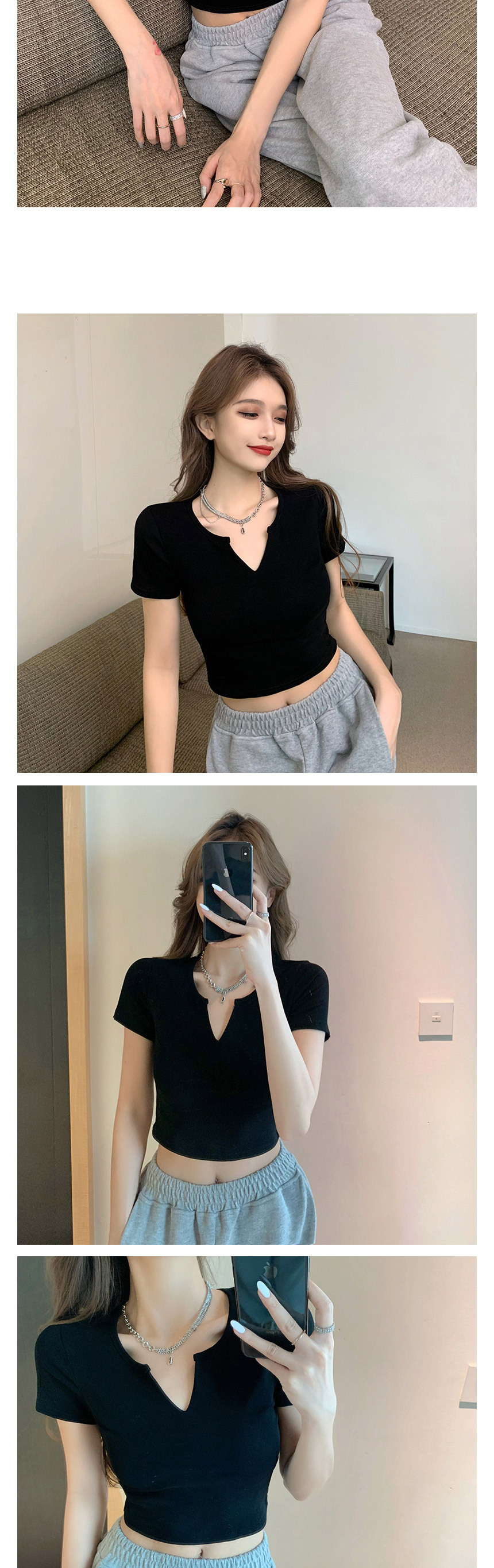 20대크롭티,헬스크롭티