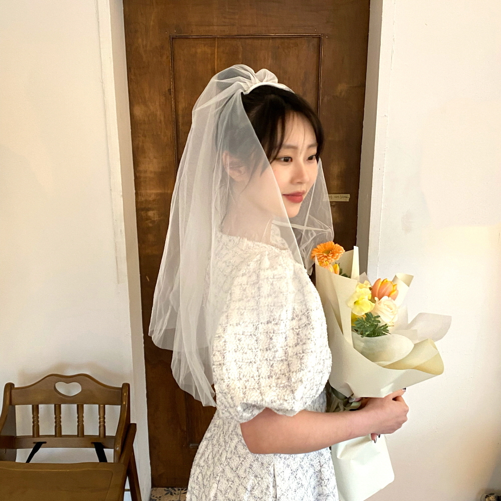 웨딩촬영 셀프웨딩 면사포웨딩 웨딩베일 촬영소품 메이드오브오너 소품베일 란제리 웨딩패션 웨딩 셀프 면사포 베일