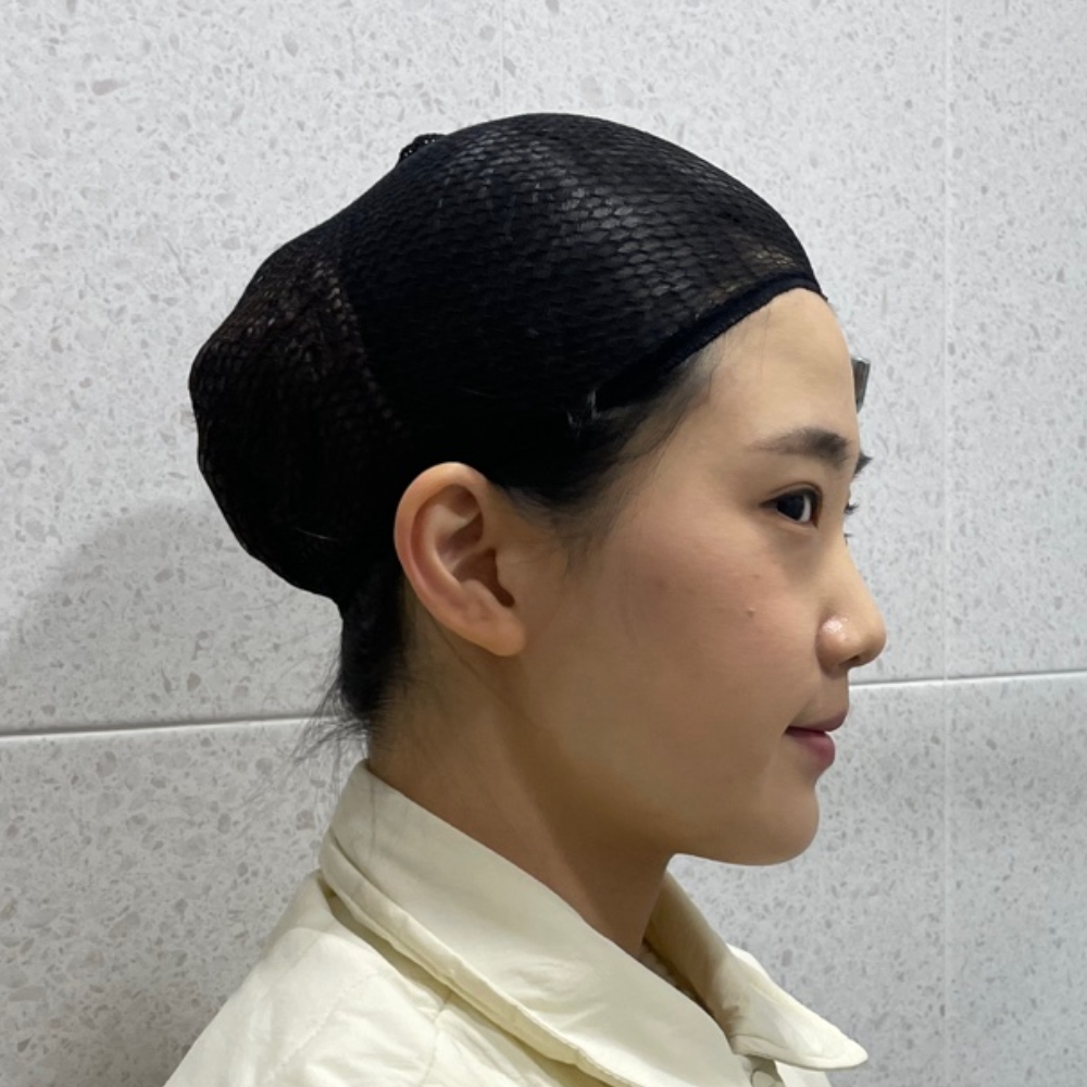 망사블랙헤어 인조대머리 앞머리부분가발밝은색 금발망사가발 합성스킨 가발스타일 긴금발가발 빨간색가발 파우더리가발 배우가발 펌웨이브가발 풀레이스시스루뱅 가발망 통가발 머리고정 블랙 가발