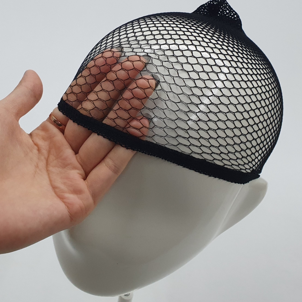 망사블랙헤어 인조대머리 앞머리부분가발밝은색 금발망사가발 합성스킨 가발스타일 긴금발가발 빨간색가발 파우더리가발 배우가발 펌웨이브가발 풀레이스시스루뱅 가발망 통가발 머리고정 블랙 가발