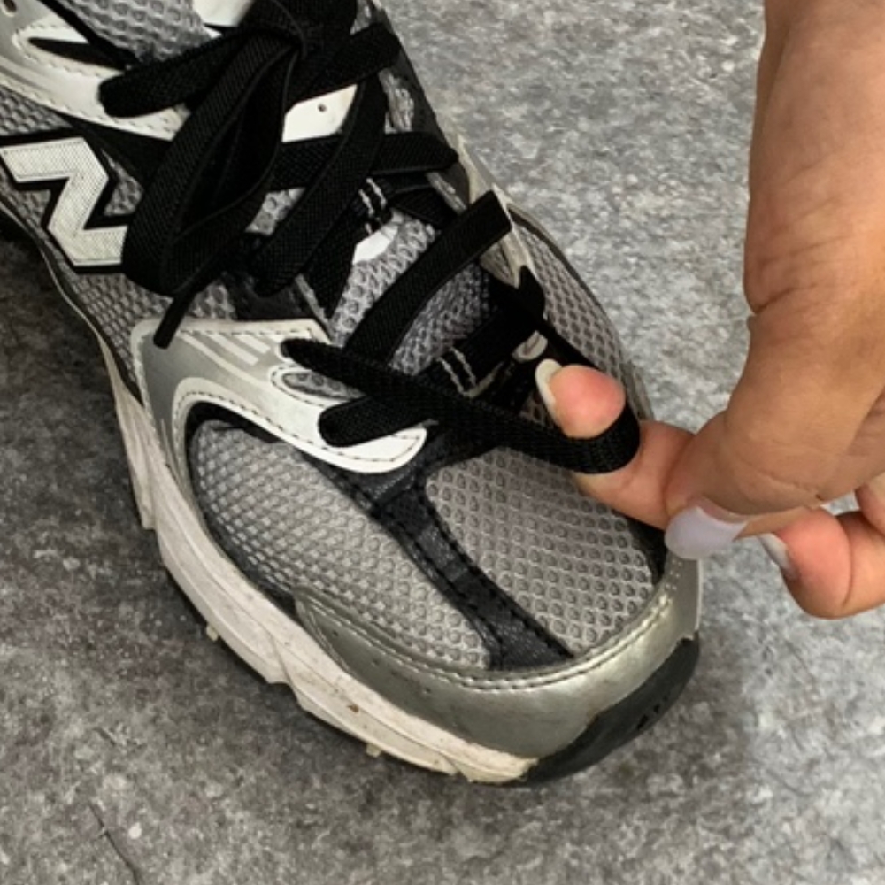 러닝화블랙신발끈 운동용고무끈 운동화소품 운동화액세서리 운동화부속품 운동화재품액세서리 실버운동화액세서리 운동화끈 자석신발끈 고무줄 신발끈 블랙 100cm 운동화 커스텀 운동화신발끈