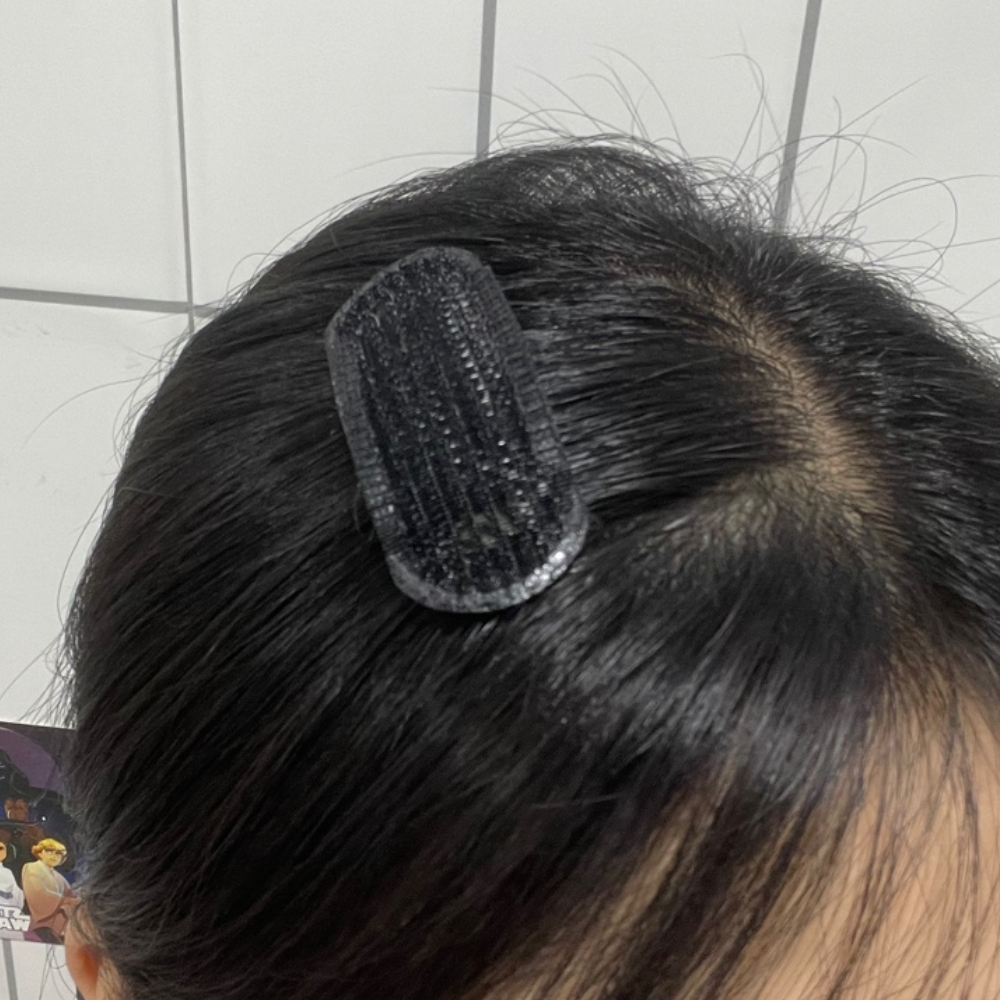머리스티커 헤어폼 찍찍이 똑딱핀 볼륨머리 머리뽕