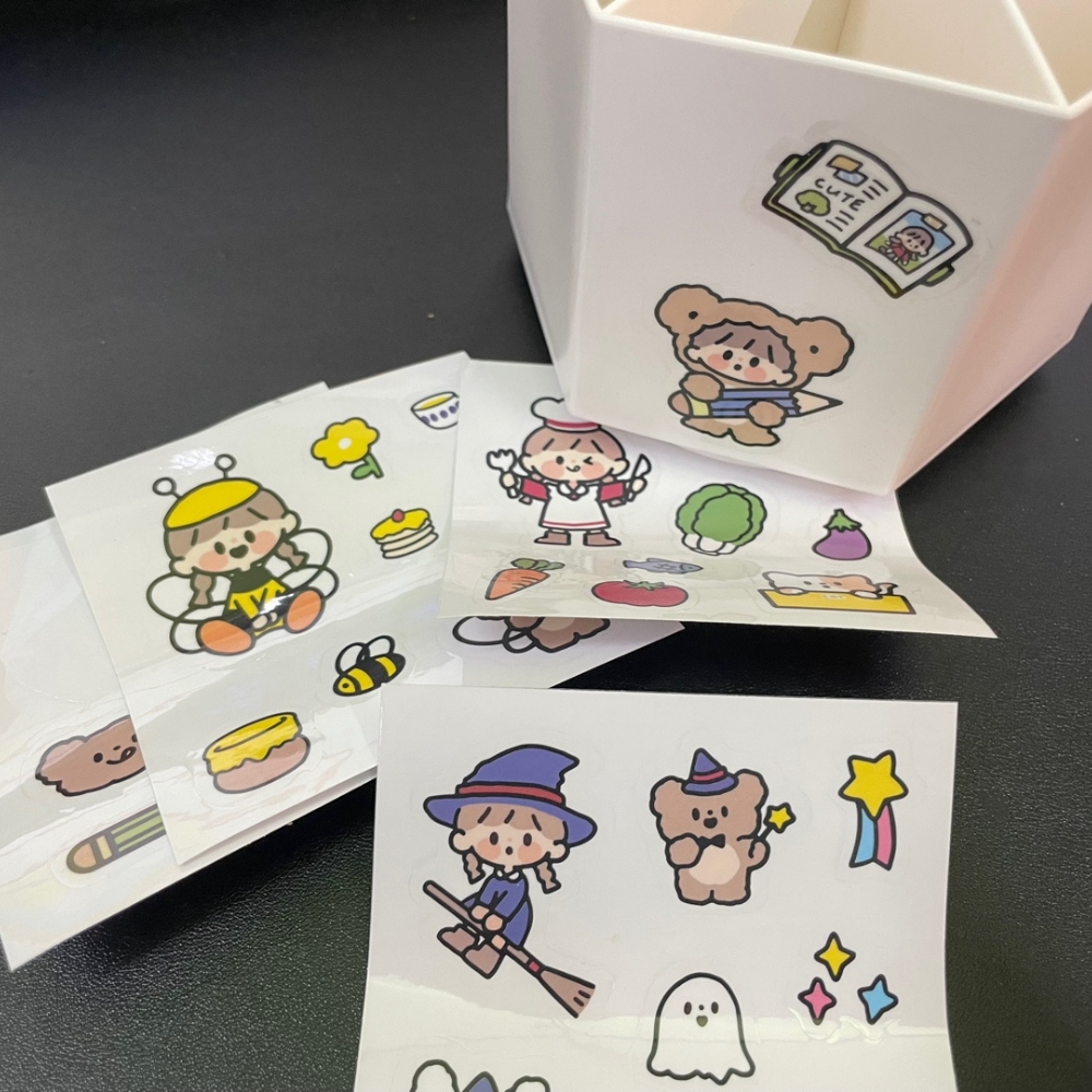 디지털작업실연필보관함 대용량펜트레이 모니터액세서리연필꽂이 데스크용연필꽂이 Ikea연필꽂이 모던연필꽂이 연필꽂이스틸 회의실연필꽂이 클립온펜홀더 6구 회전 펜트레이 대용량 연필꽂이