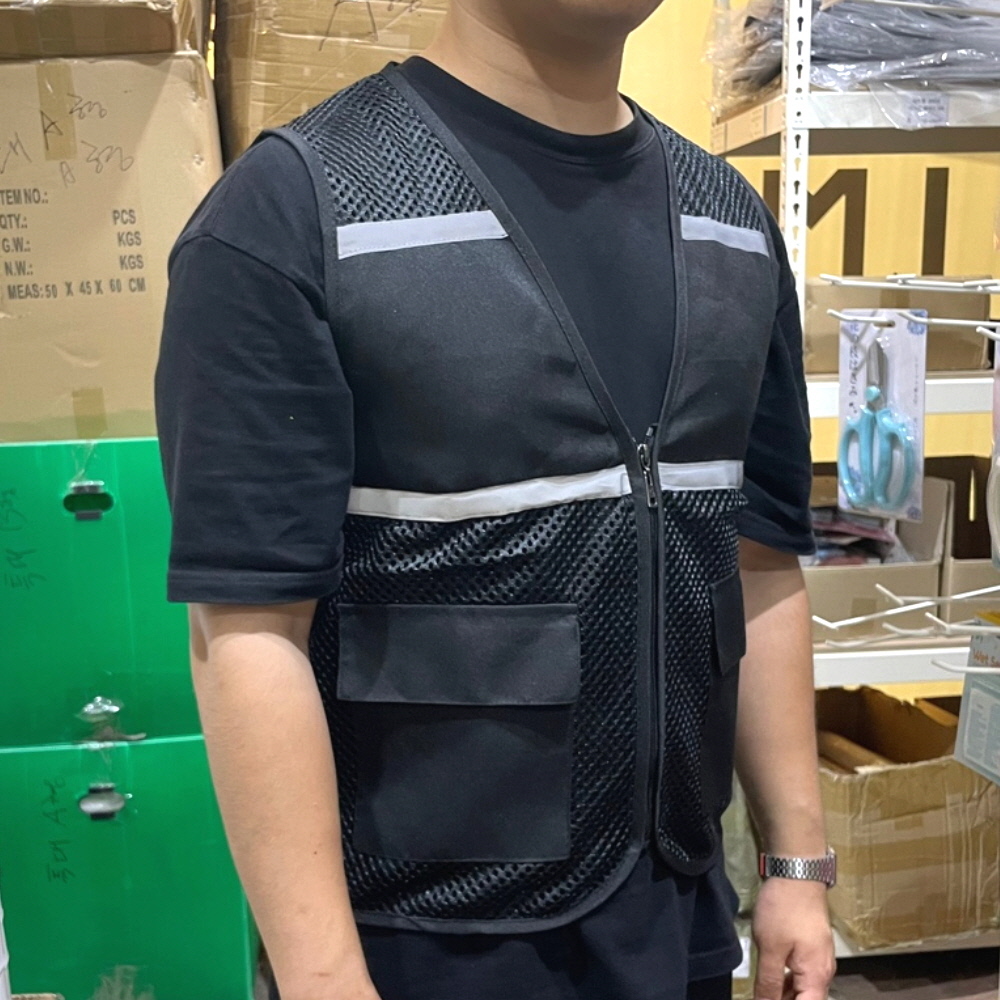 아웃도어레저조끼 형광색안전조끼 팀조끼그린색 조끼레드 반팔조끼 대형사이즈조끼 여성내복 여름작업용조끼 스포츠조끼 조끼옷 낚시용의류 팀반드 팀특징조끼 망사 작업용 블랙 반사띠 조끼