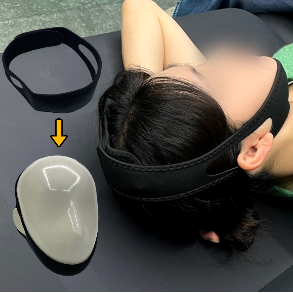 잇몸보호밴드 코골이방지밴드 잠김방지밴드 잇몸훼손방지밴드 수면방해방지밴드 밴드 블랙 입벌림방지 코골이 입벌림방지밴드