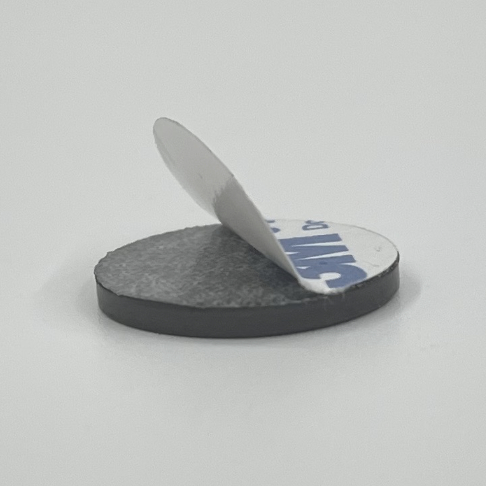 원형자석스티커 고무자석스티커 고무자석 부착식 20P 20mm 원형 스티커