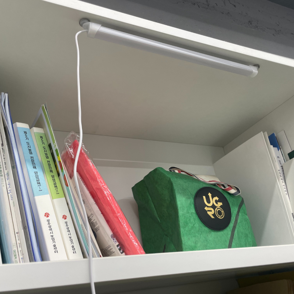 LED막대조명 자석USB바 자석조명바 USB라이트바 자석부착 붙이는 37cm 막대조명 LED바