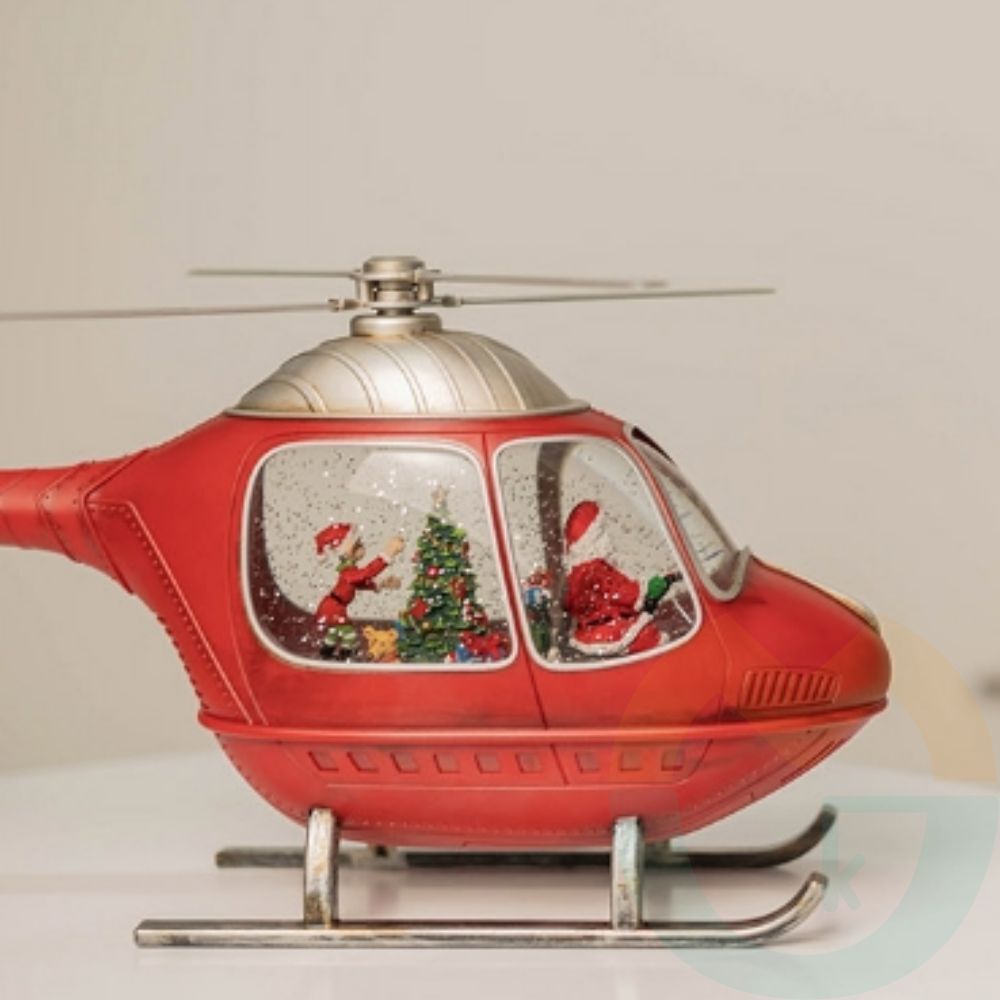 굿마켓 헬리콥터 오르골 크리스마스무드등