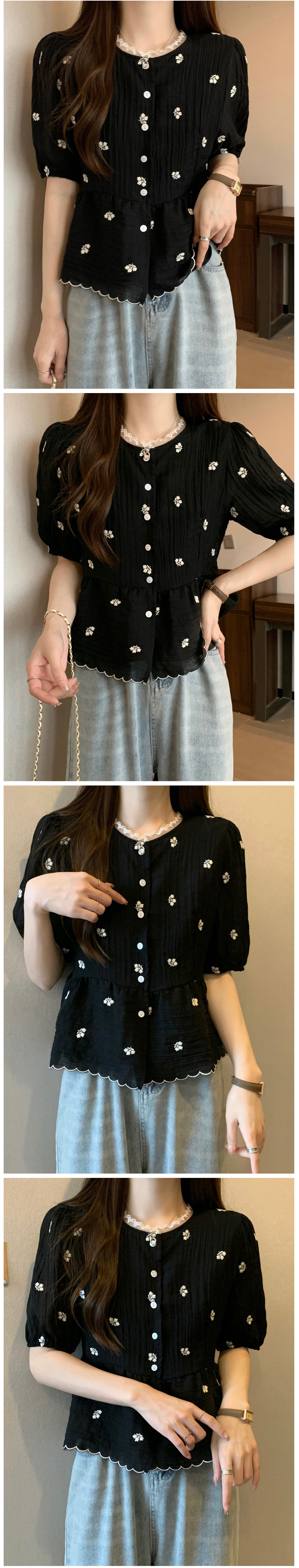 MRL-24231104 FORBICE BLACK BLOUSE main image 0