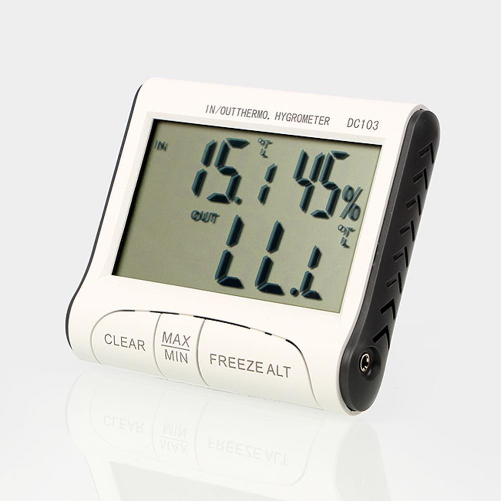 실내 온습도 이모티콘 표시 온습도계 온도측정기