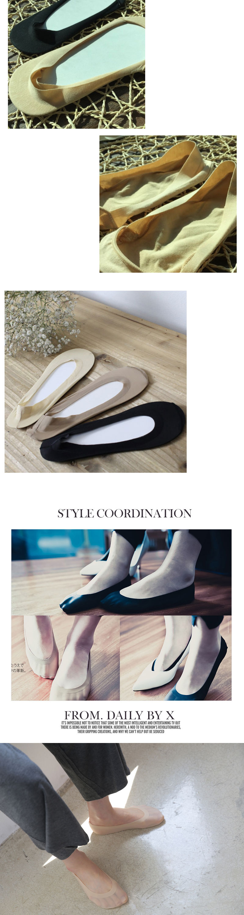 NEW LADIES SOCKS KABIYA Premium Sewing Slip Pak So