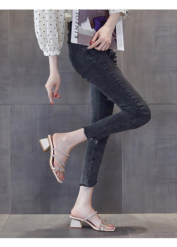 셀럽당 여름 여성용 여성뮬슬리퍼형샌들