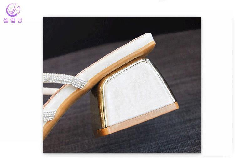 셀럽당 여름 여성용 여성뮬슬리퍼형샌들