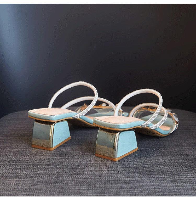 셀럽당 여름 여성용 여성뮬슬리퍼형샌들