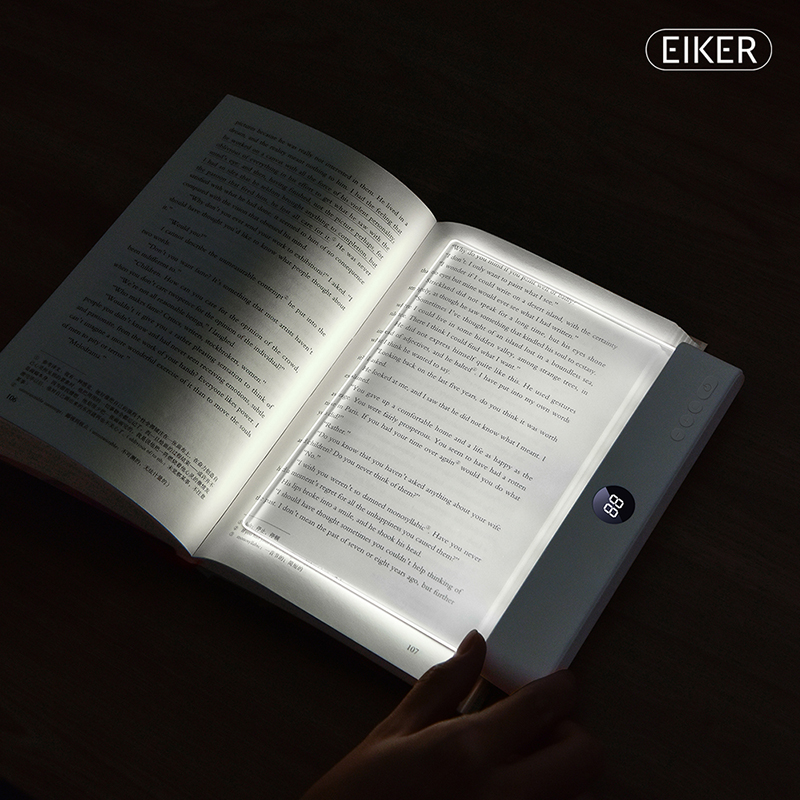EIKER무선 LED 북라이트 충전식 독서 무드등 타이머 스탠드 조명