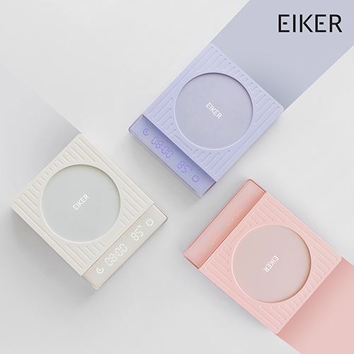 EIKER 스마트 머그워머 온열 코스터 커피 차 보온기 온도조절 컵워머