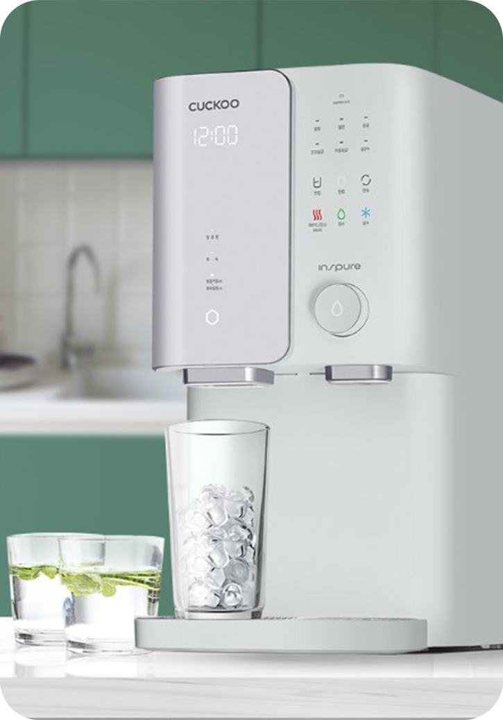 ZERO 100S 끓인물 냉온정 얼음정수기