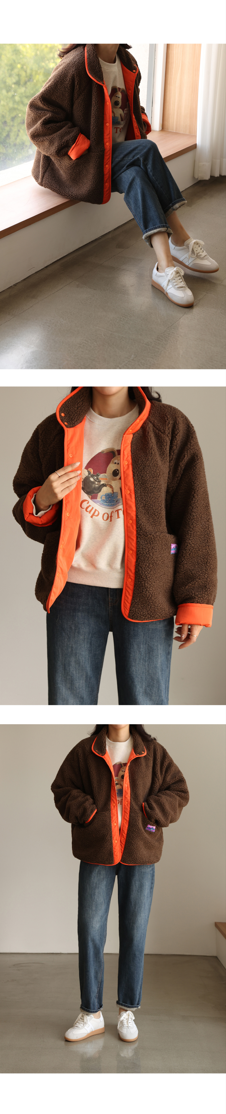 재킷 모델 착용 이미지-S1L44